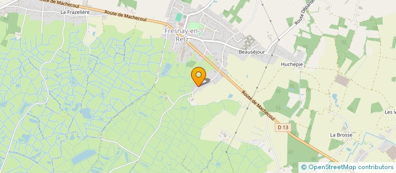 localisation de l'entreprise MADAME GENEVIEVE VIGNARD  VILLENEUVE-EN-RETZ