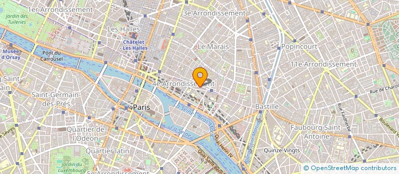 localisation de l'entreprise MADAME GENEVIEVE VILLARDRY  PARIS