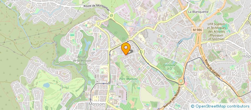localisation de l'entreprise MADAME GENEVIEVE ZEMMOUR à MONTPELLIER
