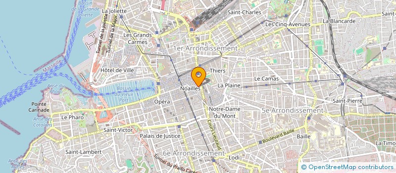 localisation de l'entreprise MADAME GENIA STEPHAN à MARSEILLE