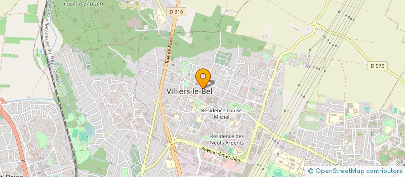 localisation de l'entreprise MADAME GENIFER DOS REIS SEMEDO à VILLIERS-LE-BEL