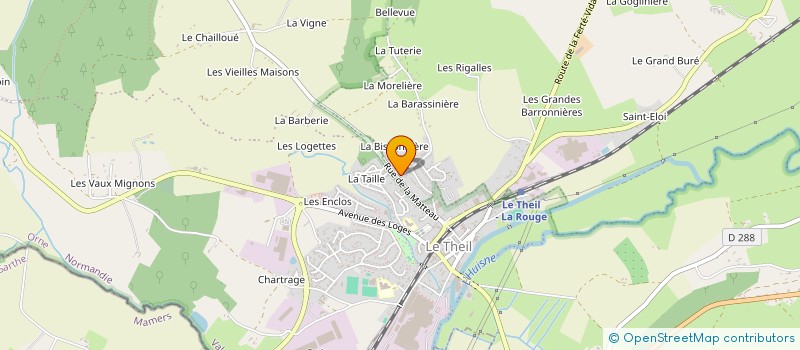 localisation de l'entreprise MADAME GENNIFER DOMAINE à VAL-AU-PERCHE
