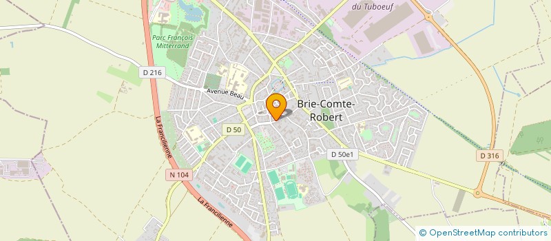 localisation de l'entreprise MADAME GENNY MARIE-SAINTE  BRIE-COMTE-ROBERT