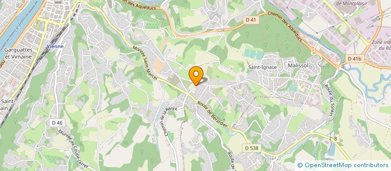 localisation de l'entreprise MADAME GENOEFFA CALABRO à VIENNE