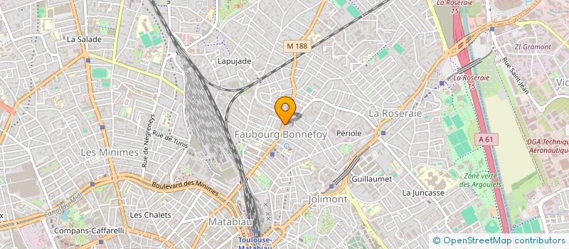 localisation de l'entreprise MADAME GENOVEVA MORAN-OLCINA à TOULOUSE