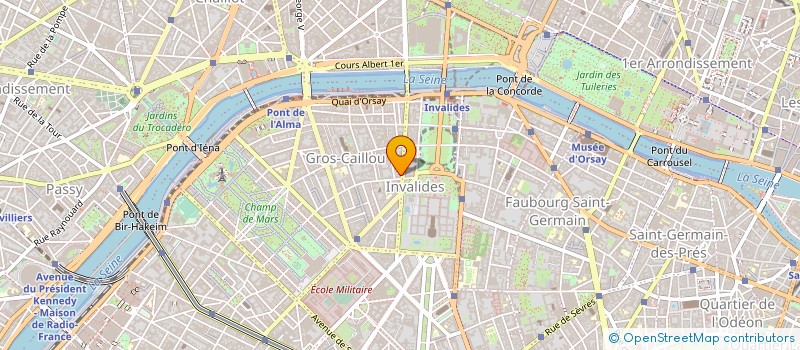 localisation de l'entreprise MADAME GENOWEFA MAGDA à PARIS