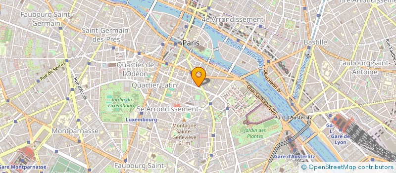 localisation de l'entreprise MADAME GENTIL INACIO à PARIS