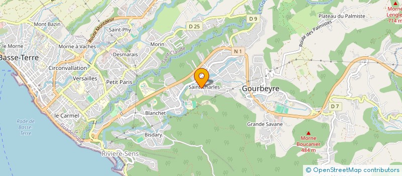 localisation de l'entreprise MADAME GENY REYNAERT à SAINT-CLAUDE