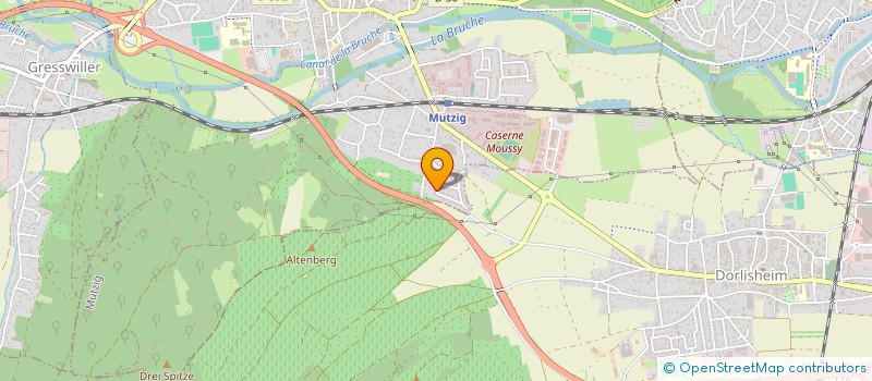 localisation de l'entreprise MADAME GEOFFREY SARRAZIN  MUTZIG