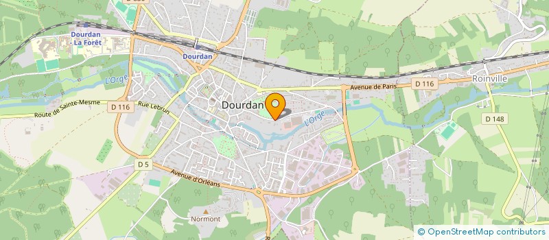localisation de l'entreprise MADAME GEORDELIA BOLONDOT MABOUANGA à DOURDAN