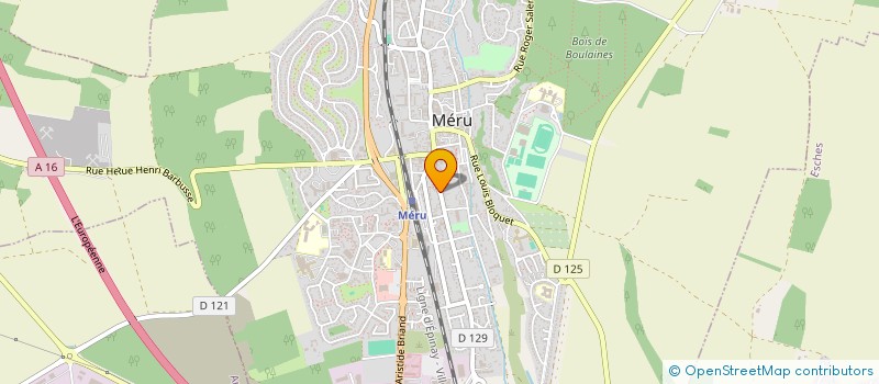 localisation de l'entreprise MADAME GEORGE VERTUEUX  MERU