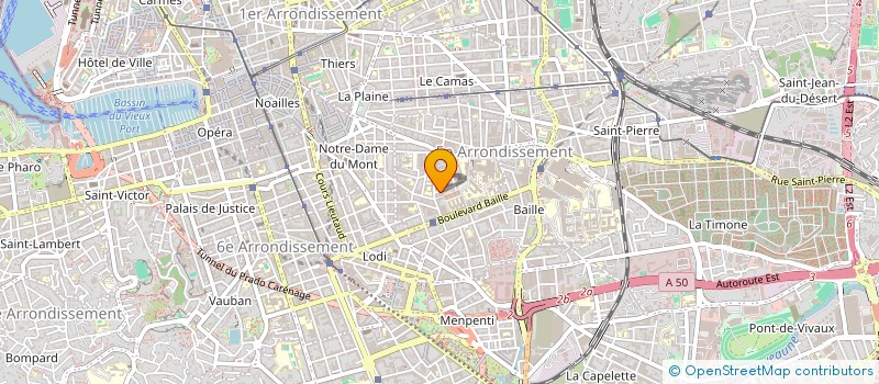 localisation de l'entreprise MADAME GEORGES PERRIER à MARSEILLE
