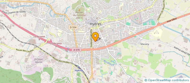 localisation de l'entreprise MADAME GEORGETA BOSCU  HYERES