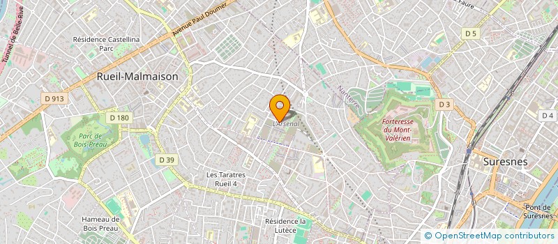 localisation de l'entreprise MADAME GEORGETA CEBOTARI à RUEIL-MALMAISON