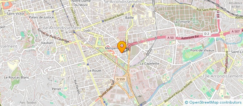 localisation de l'entreprise MADAME GEORGETA MEZEI  MARSEILLE