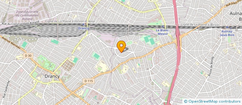 localisation de l'entreprise MADAME GEORGETA OPREA à LE BLANC-MESNIL