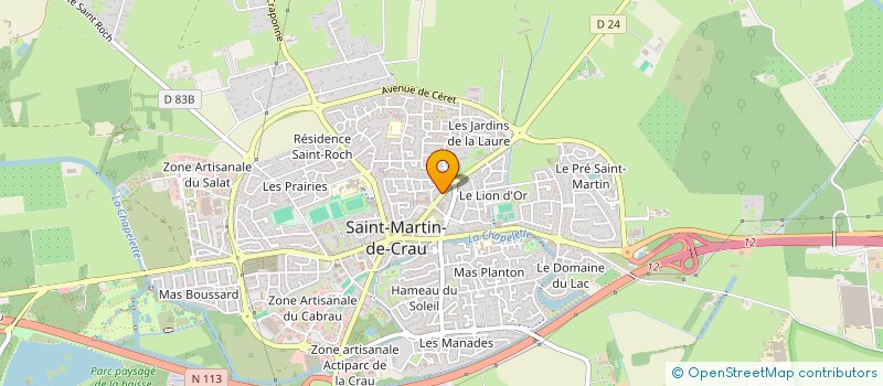 localisation de l'entreprise MADAME GEORGETA RUS  SAINT-MARTIN-DE-CRAU