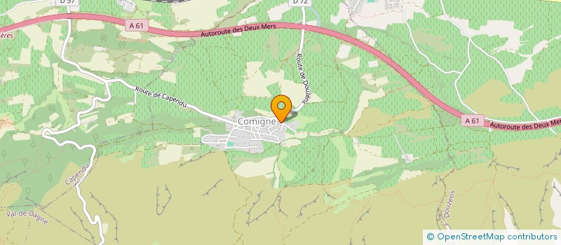 localisation de l'entreprise MADAME GEORGETTE AGUILA  COMIGNE