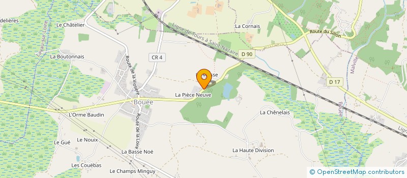 localisation de l'entreprise MADAME GEORGETTE AMBACH à SAVENAY