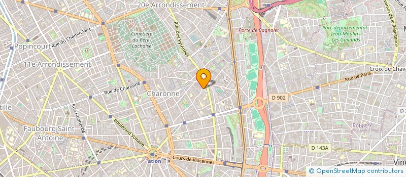 localisation de l'entreprise MADAME GEORGETTE ATTAR  PARIS