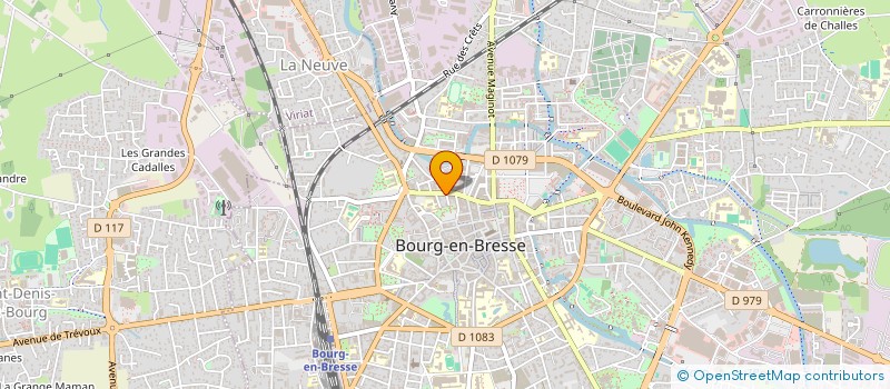 localisation de l'entreprise MADAME GEORGETTE AUBRY à BOURG-EN-BRESSE