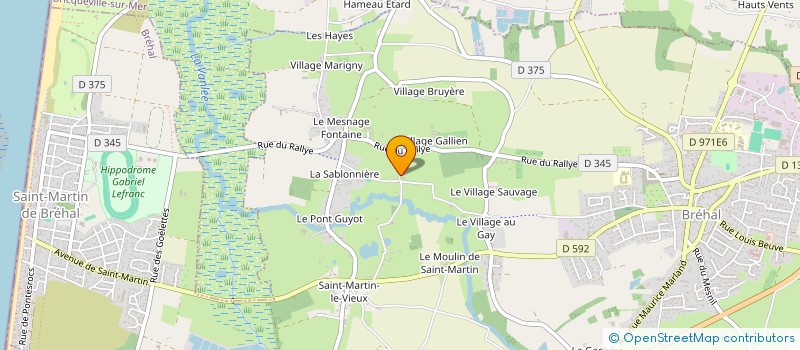 localisation de l'entreprise MADAME GEORGETTE BAGLIN à BREHAL