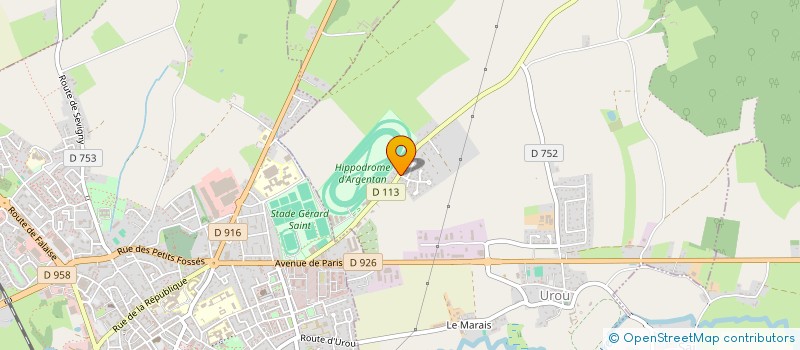 localisation de l'entreprise MADAME GEORGETTE BLOYET à GOUFFERN EN AUGE
