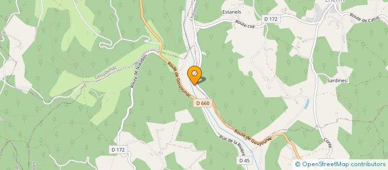 localisation de l'entreprise MADAME GEORGETTE BOULZAGUET  LES JUNIES