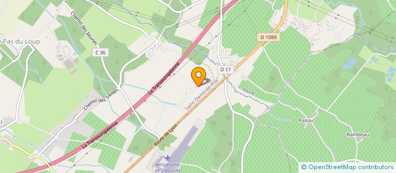 localisation de l'entreprise MADAME GEORGETTE BOYER  ST-DENIS-DE-PILE