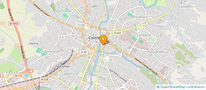 localisation de l'entreprise MADAME GEORGETTE CAMIN à CASTRES