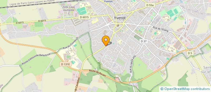 localisation de l'entreprise MADAME GEORGETTE CAPOCHICHI à ROUEN