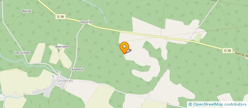 localisation de l'entreprise MADAME GEORGETTE CASSAGNE  MORCENX-LA-NOUVELLE