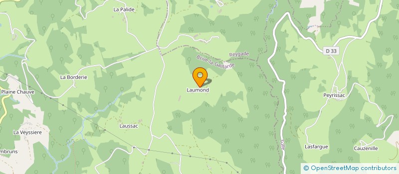 localisation de l'entreprise MADAME GEORGETTE DELAGER à ALTILLAC