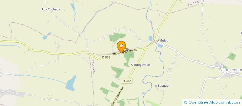 localisation de l'entreprise MADAME GEORGETTE DIAZ  FLEURANCE