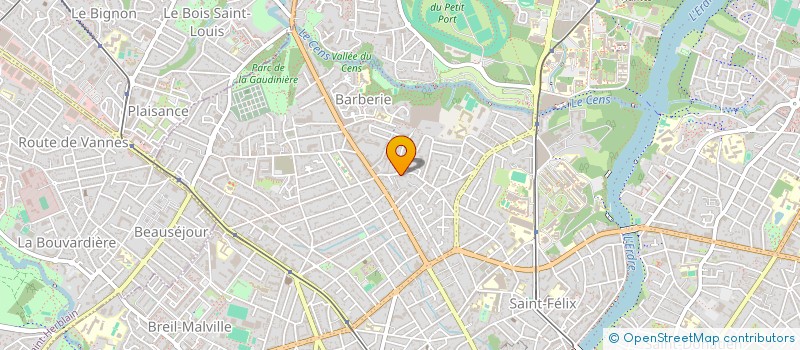 localisation de l'entreprise MADAME GEORGETTE DURANTEAU à NANTES