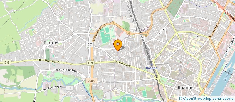 localisation de l'entreprise MADAME GEORGETTE FILIPEK à ROANNE