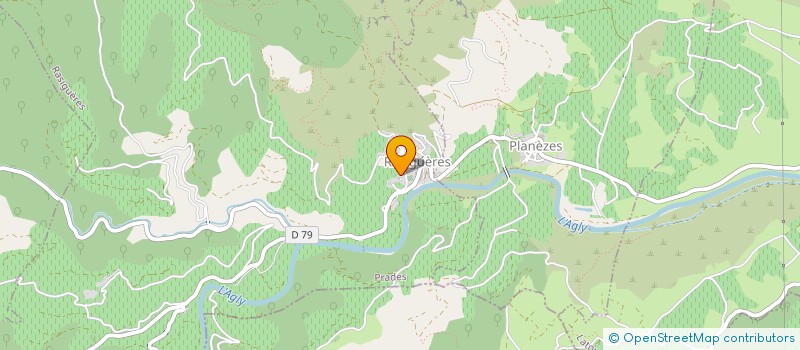 localisation de l'entreprise MADAME GEORGETTE FISUERES  RASIGUERES