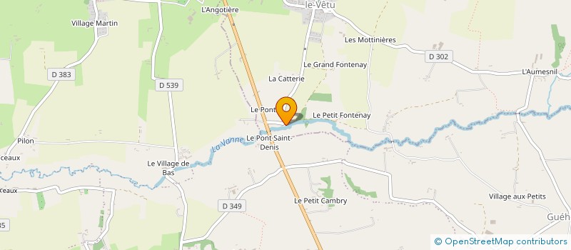 localisation de l'entreprise MADAME GEORGETTE FOUCHARD à QUETTREVILLE-SUR-SIENNE