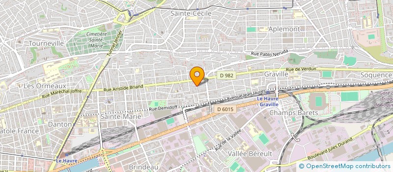 localisation de l'entreprise MADAME GEORGETTE FOURRAY à LE HAVRE