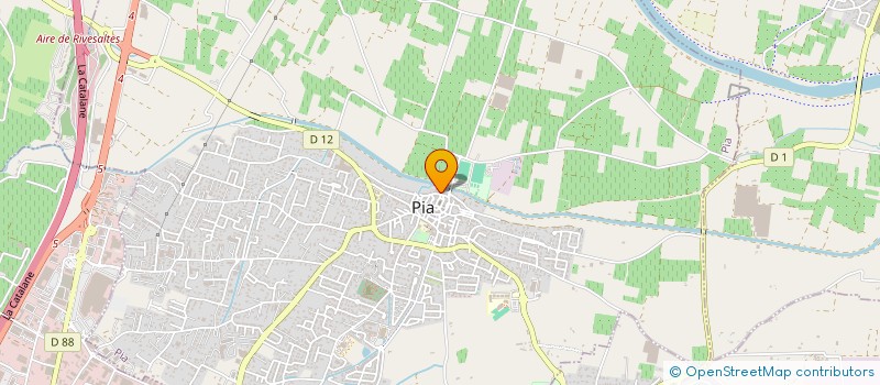 localisation de l'entreprise MADAME GEORGETTE FRIGOLA  PIA