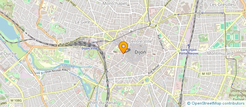 localisation de l'entreprise MADAME GEORGETTE GARDET à DIJON