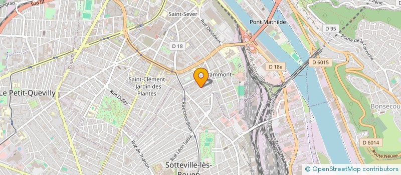 localisation de l'entreprise MADAME GEORGETTE GAUTIER à SOTTEVILLE-LES-ROUEN