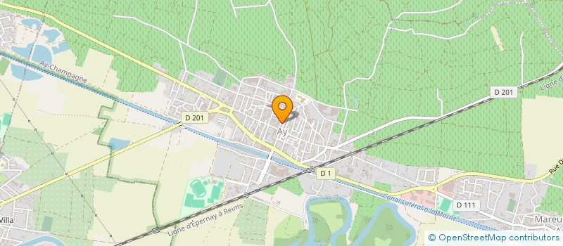 localisation de l'entreprise MADAME GEORGETTE GIANONCELLI  AVENAY-VAL-D'OR