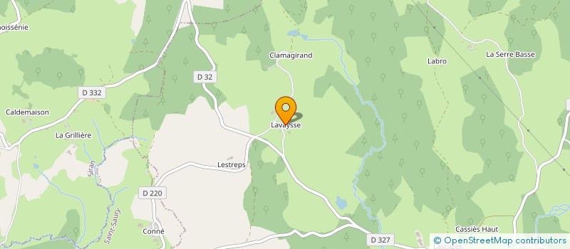 localisation de l'entreprise MADAME GEORGETTE GIBERT à GLENAT