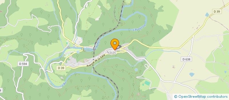 localisation de l'entreprise MADAME GEORGETTE GOUGEON à NAJAC