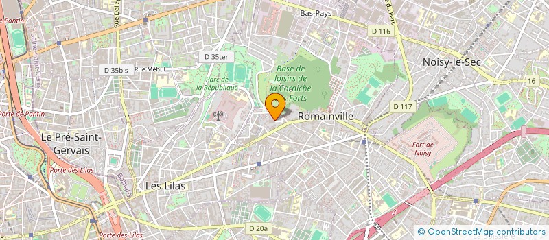 localisation de l'entreprise MADAME GEORGETTE HAZOUME  BEAUVAIS