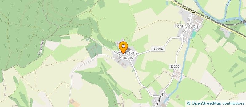 localisation de l'entreprise MADAME GEORGETTE HENRY  THELONNE