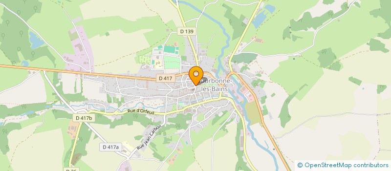 localisation de l'entreprise MADAME GEORGETTE JOB à BOURBONNE-LES-BAINS