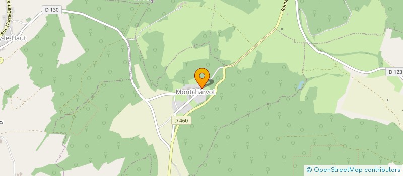 localisation de l'entreprise MADAME GEORGETTE JUPIN à MONTCHARVOT