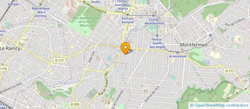 localisation de l'entreprise MADAME GEORGETTE KOUMBA à MONTFERMEIL